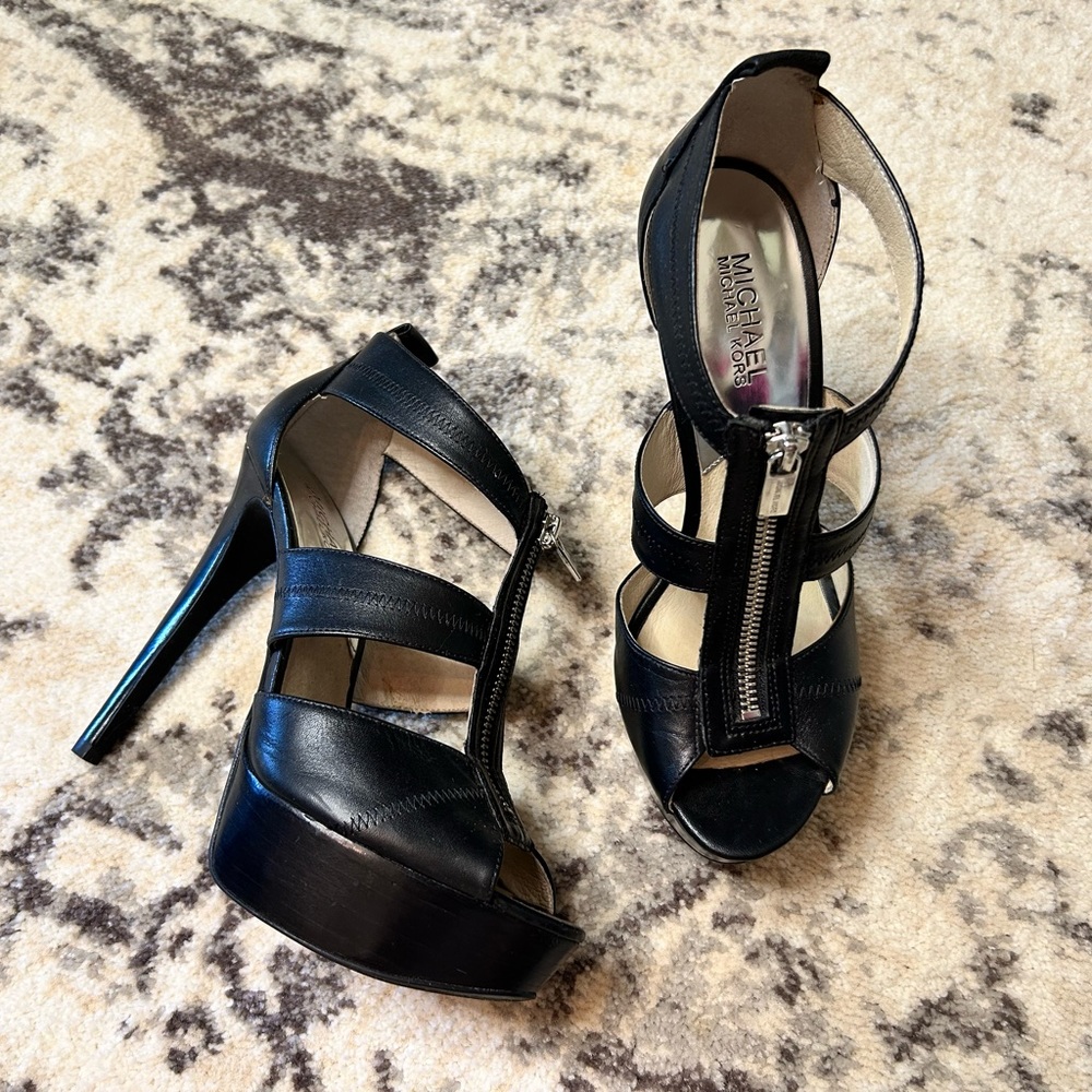 Michael Kors Peep Toe Pumps